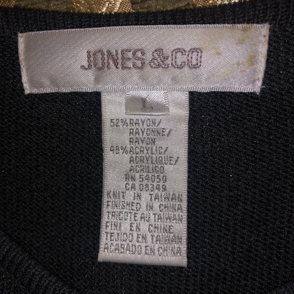Jones & Company sweater, size Large - Picture 4 of 5